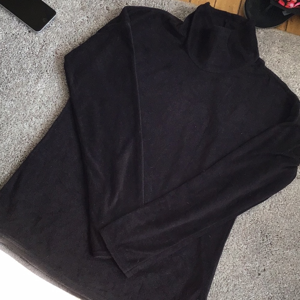 Fleece turtle neck